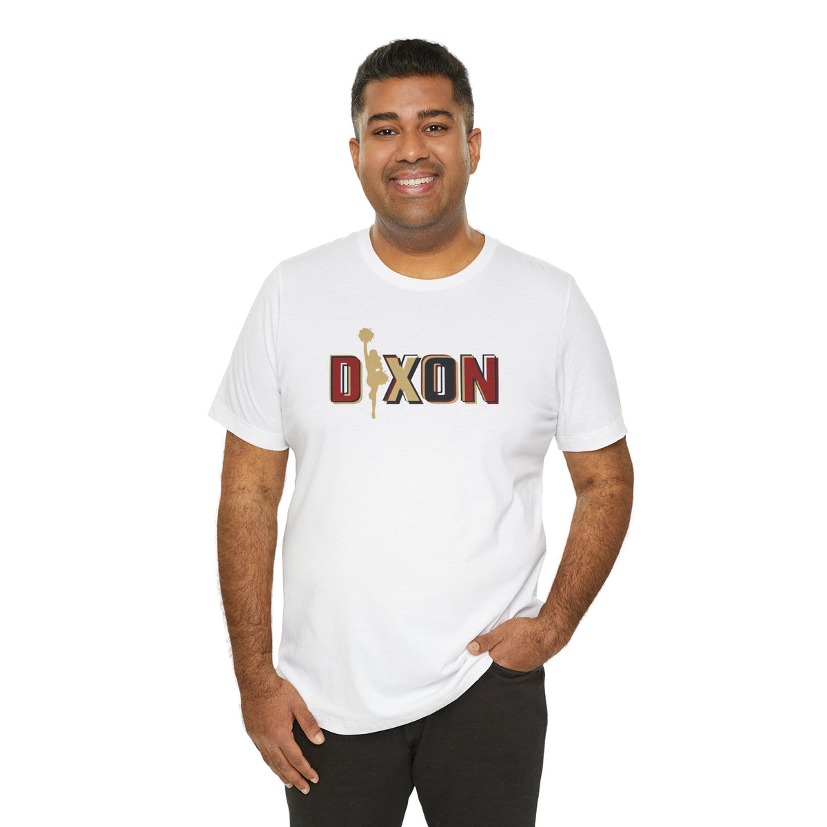 DIXON type with Cheerleader Silhouette