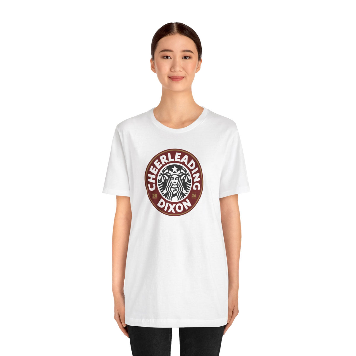 Dixon Cheerleading Starbucks Parody Tshirt
