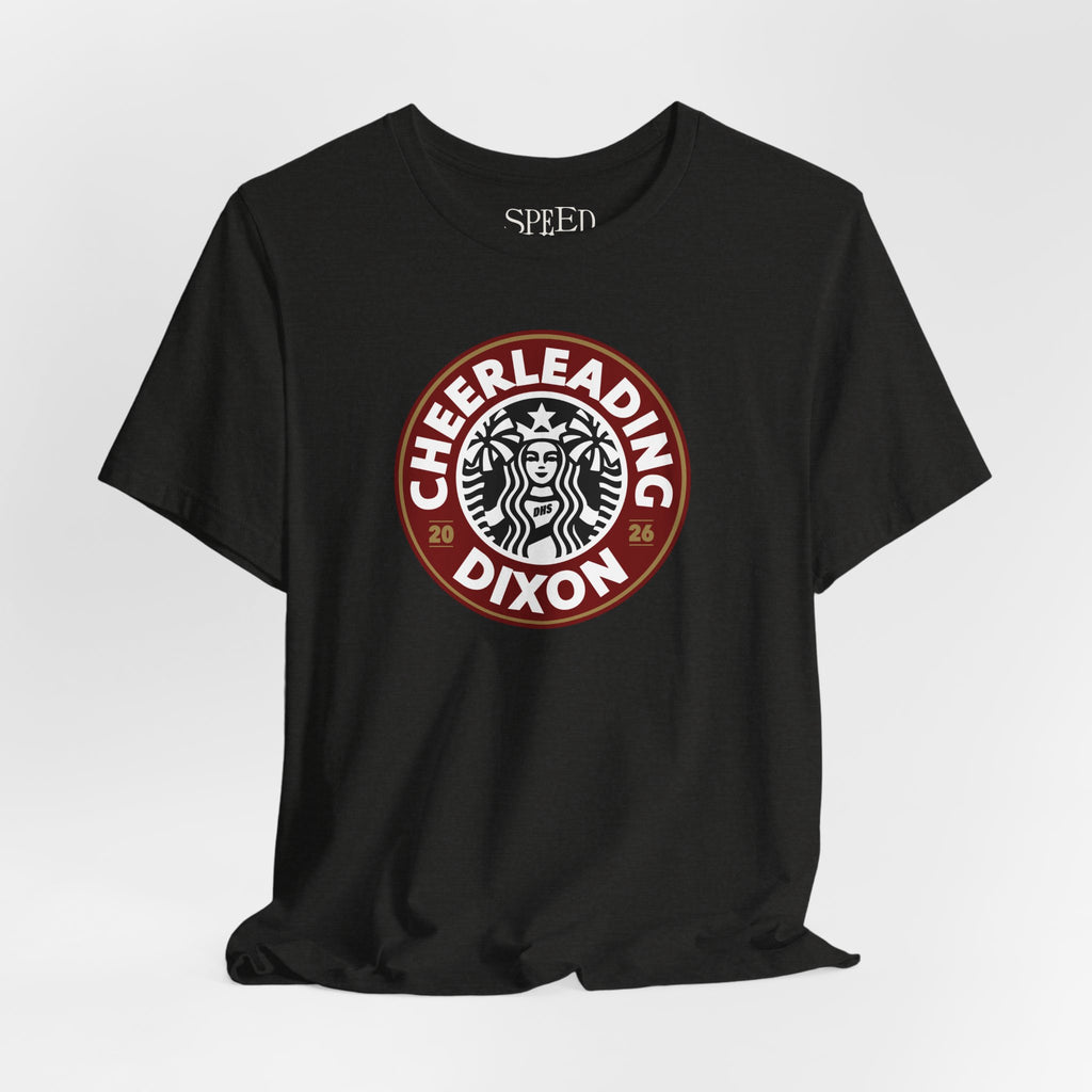 Dixon Cheerleading Starbucks Parody Tshirt