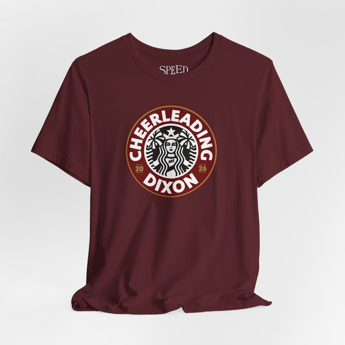 Dixon Cheerleading Starbucks Parody Tshirt