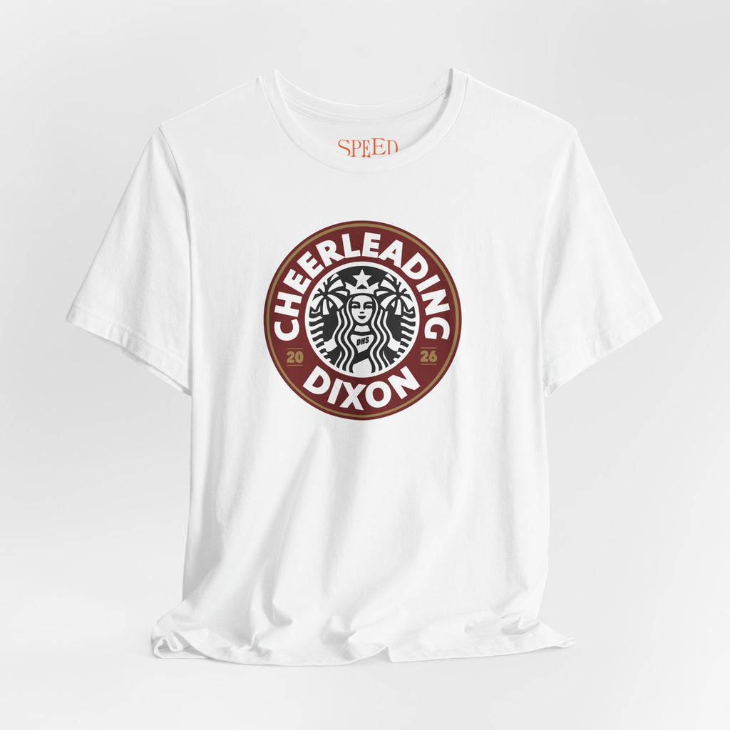 Dixon Cheerleading Starbucks Parody Tshirt