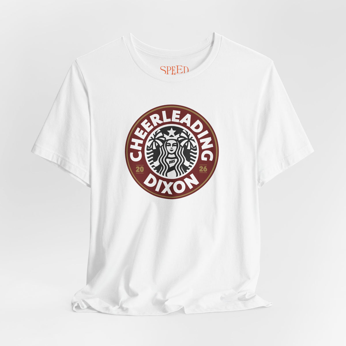 Dixon Cheerleading Starbucks Parody Tshirt