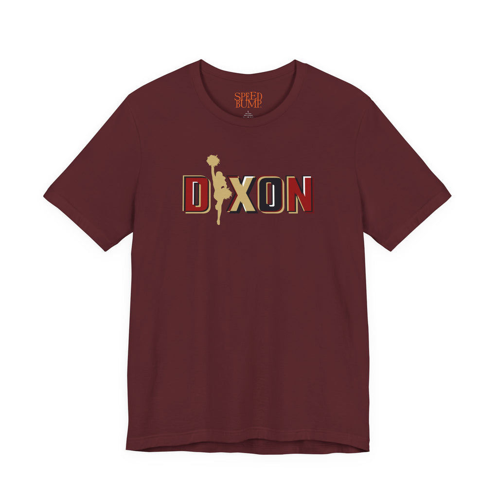 DIXON type with Cheerleader Silhouette