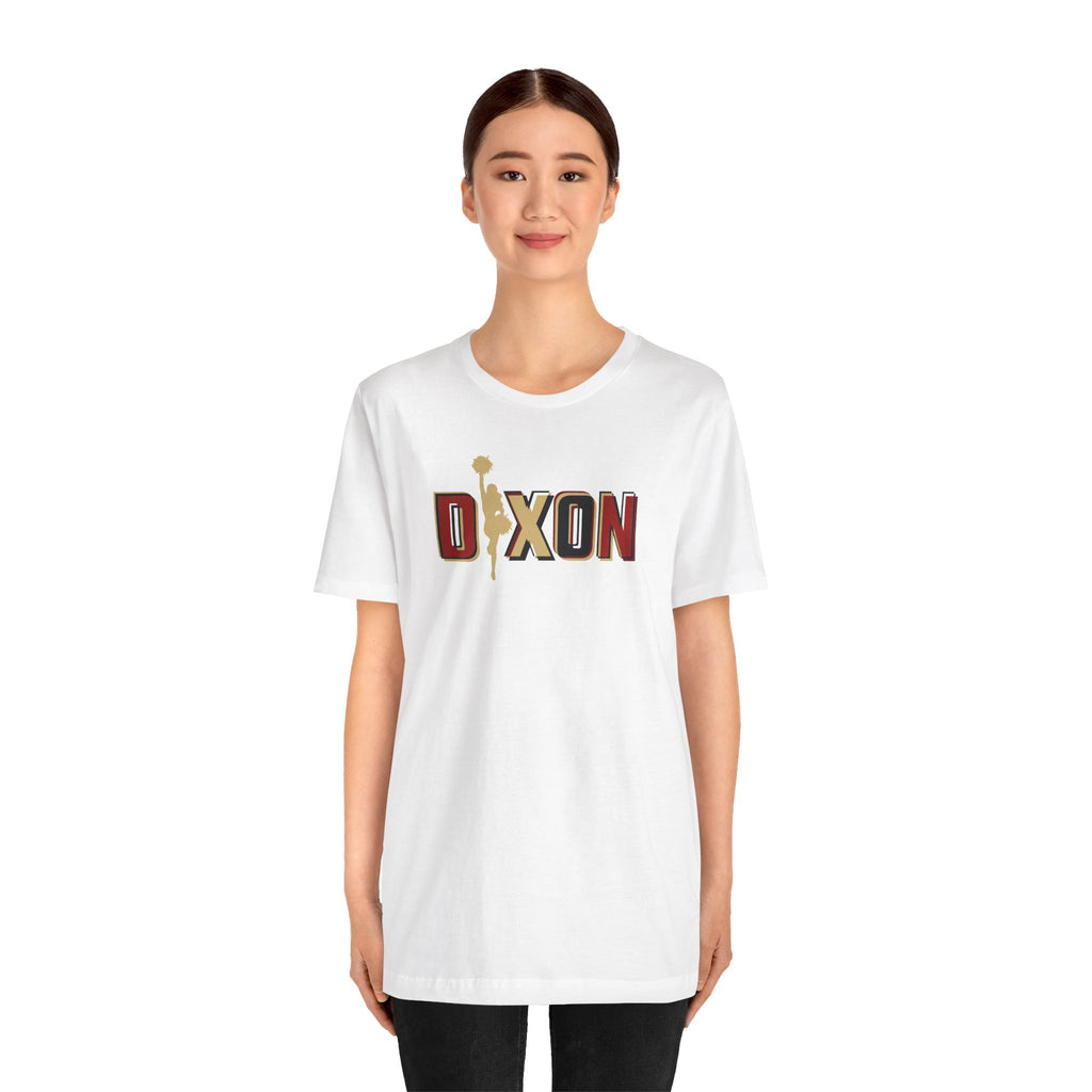 DIXON type with Cheerleader Silhouette