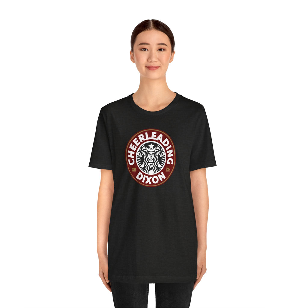 Dixon Cheerleading Starbucks Parody Tshirt