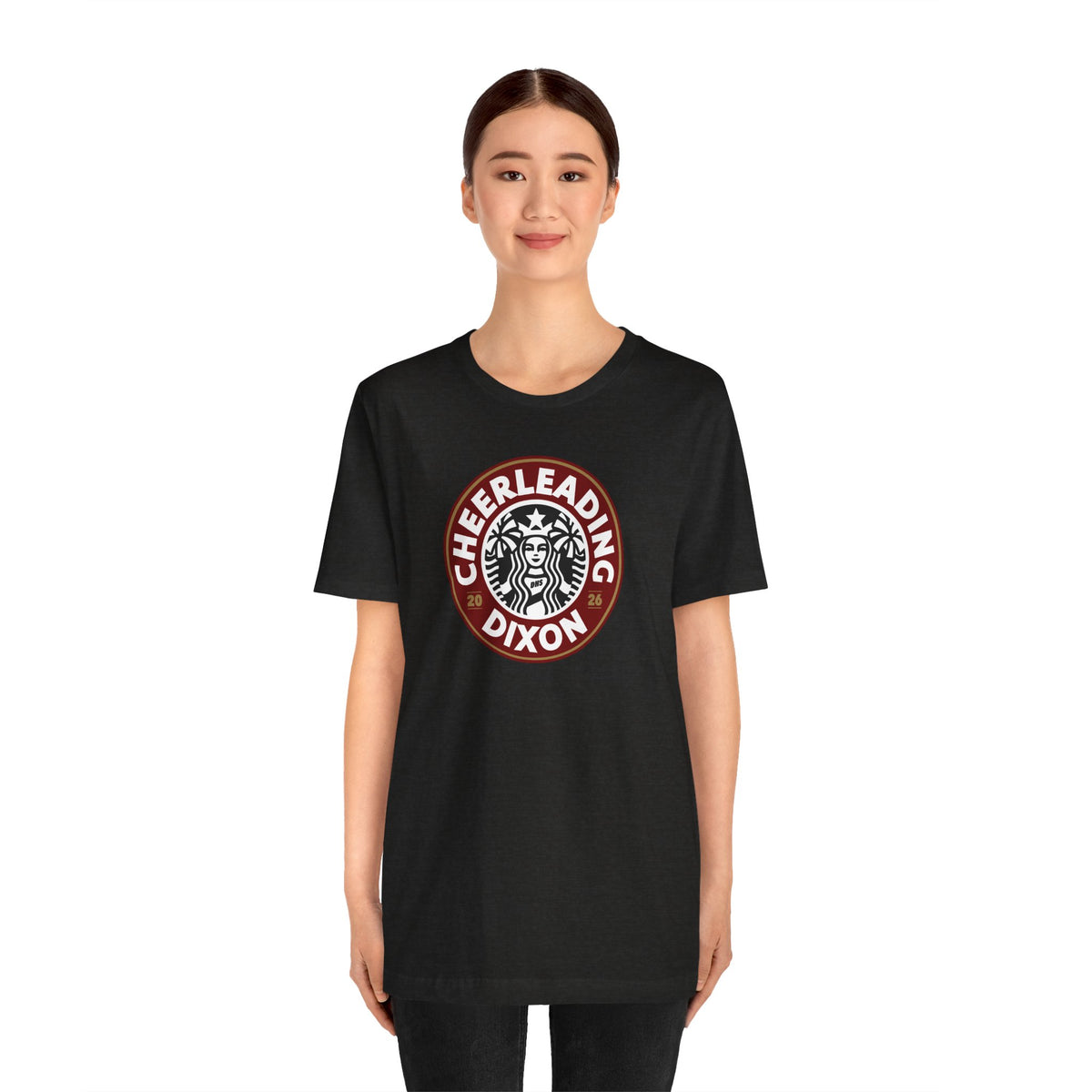Dixon Cheerleading Starbucks Parody Tshirt