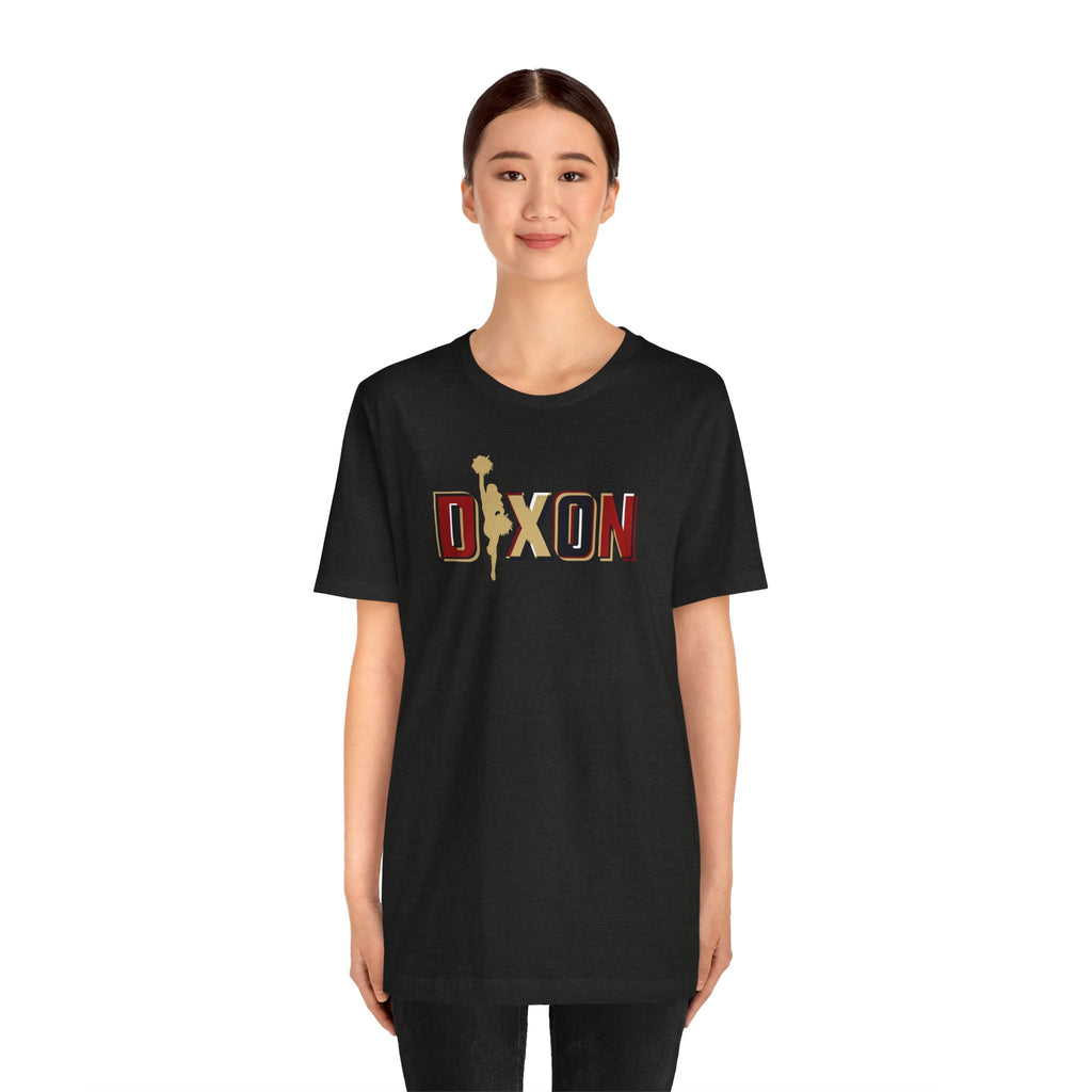DIXON type with Cheerleader Silhouette