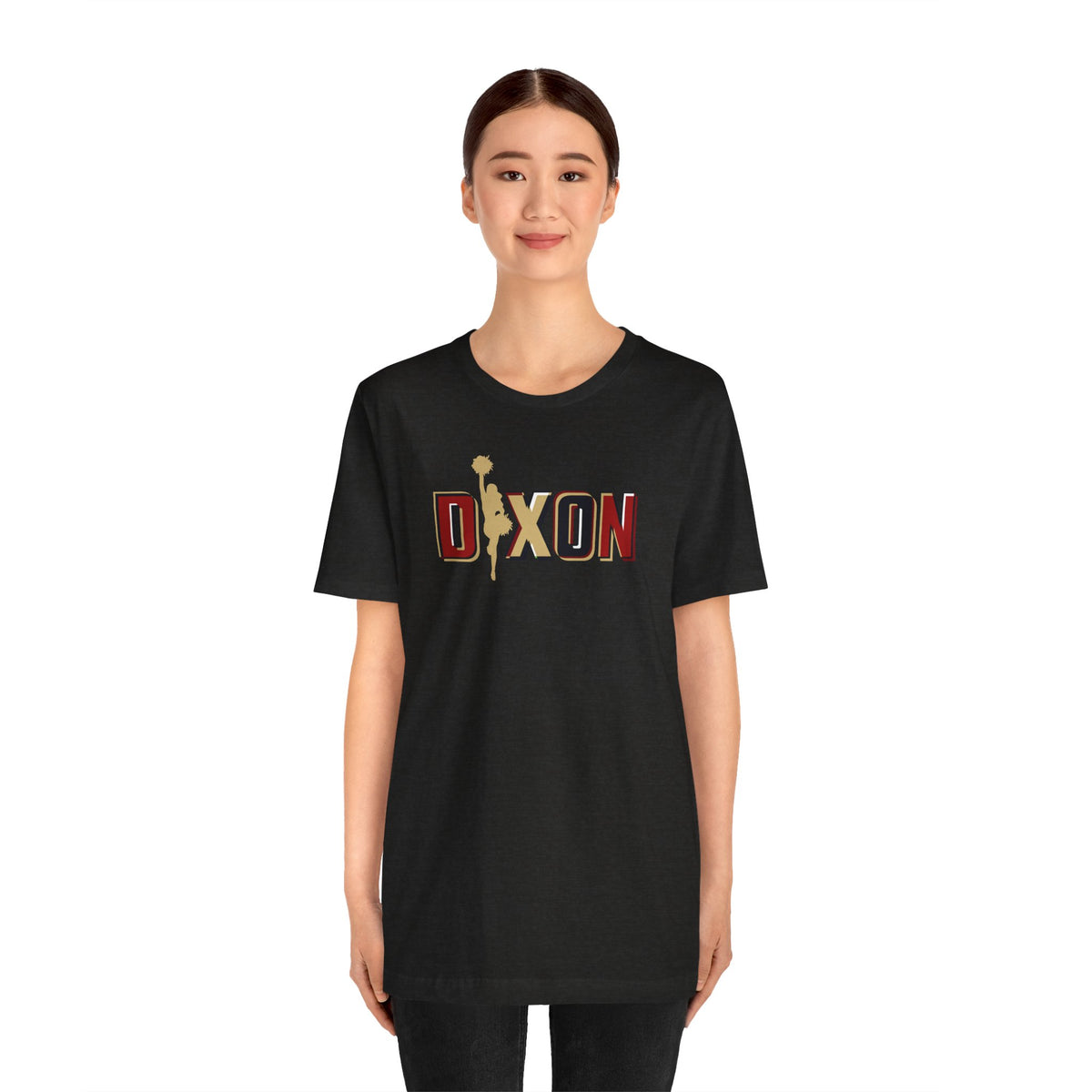 DIXON type with Cheerleader Silhouette