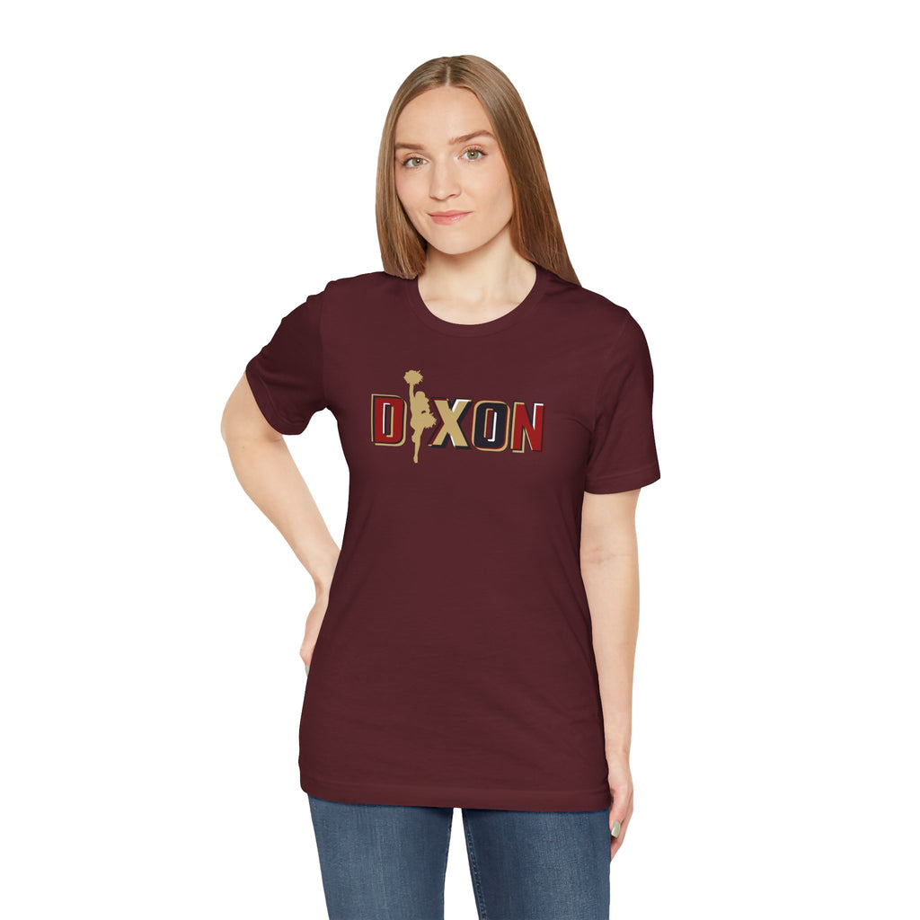 DIXON type with Cheerleader Silhouette