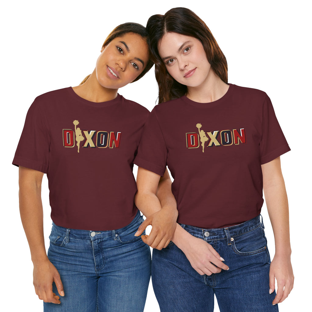 DIXON type with Cheerleader Silhouette