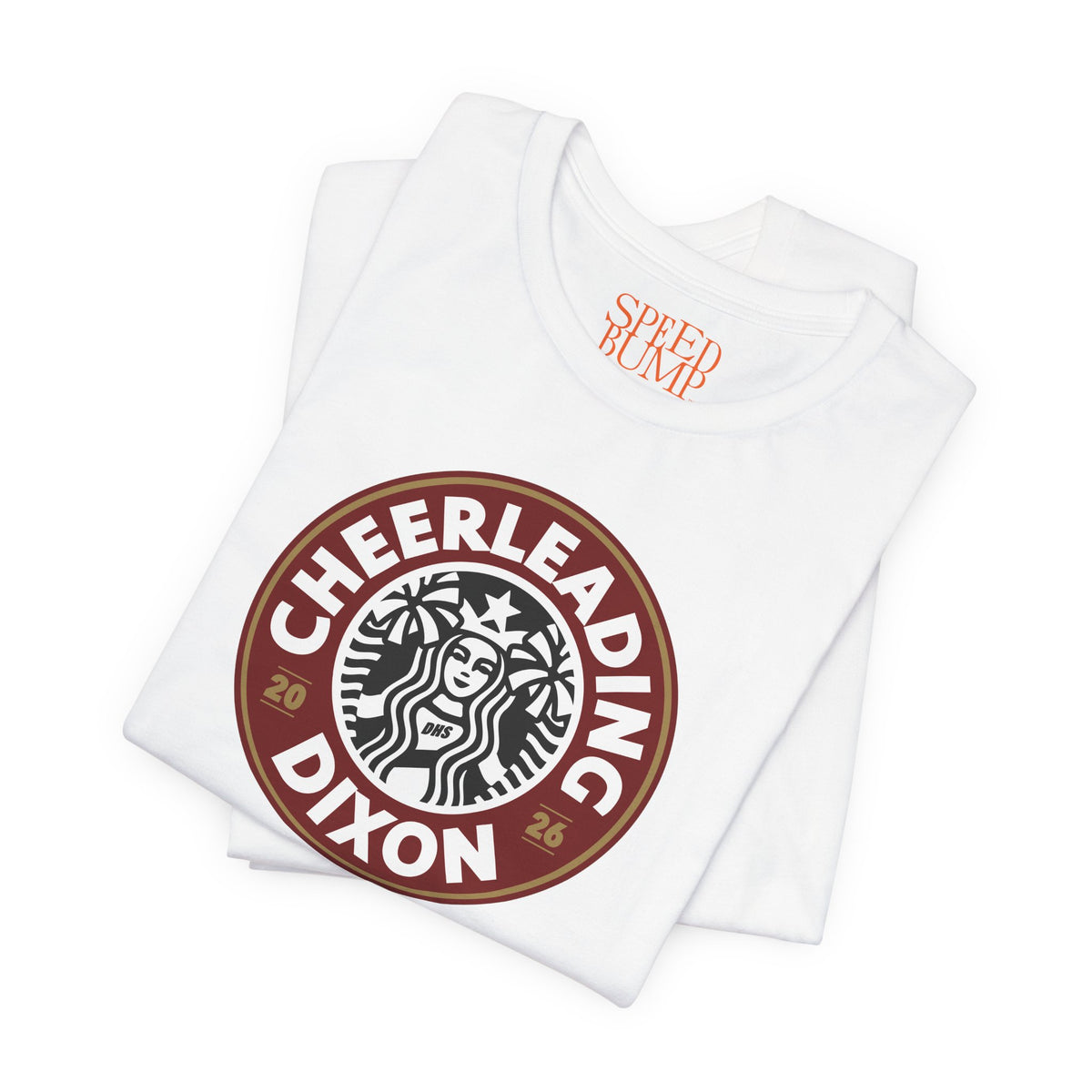 Dixon Cheerleading Starbucks Parody Tshirt