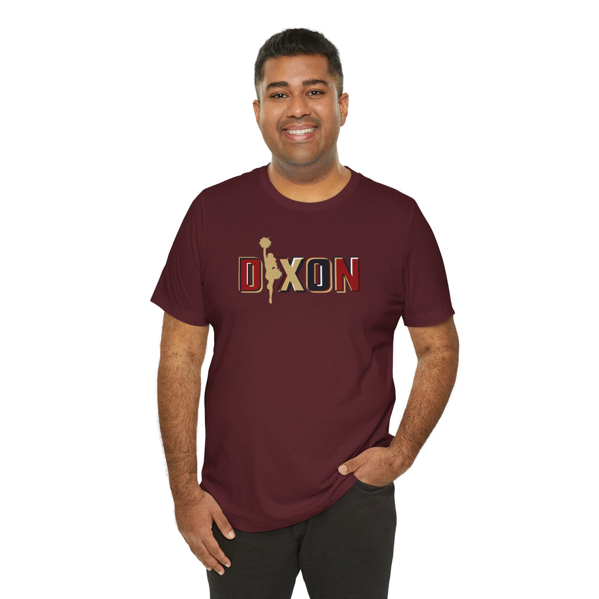 DIXON type with Cheerleader Silhouette