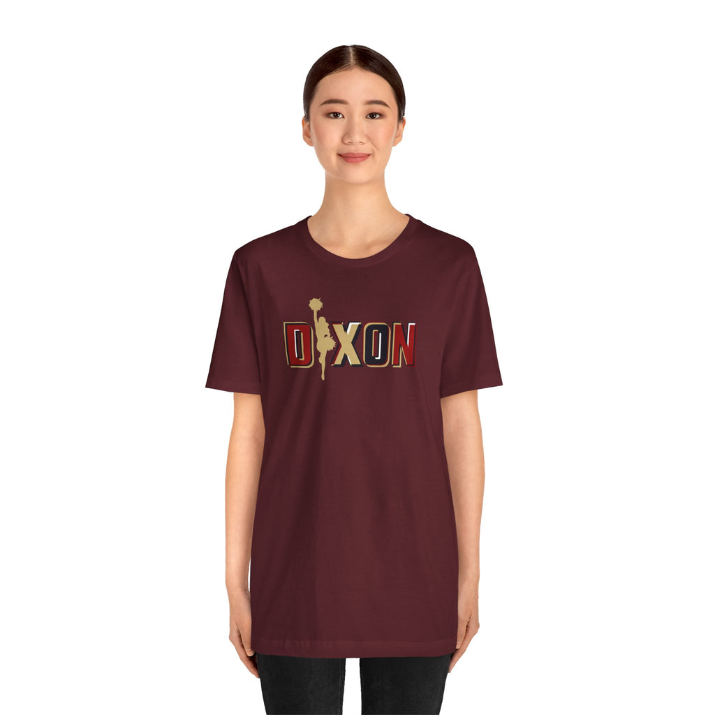 DIXON type with Cheerleader Silhouette