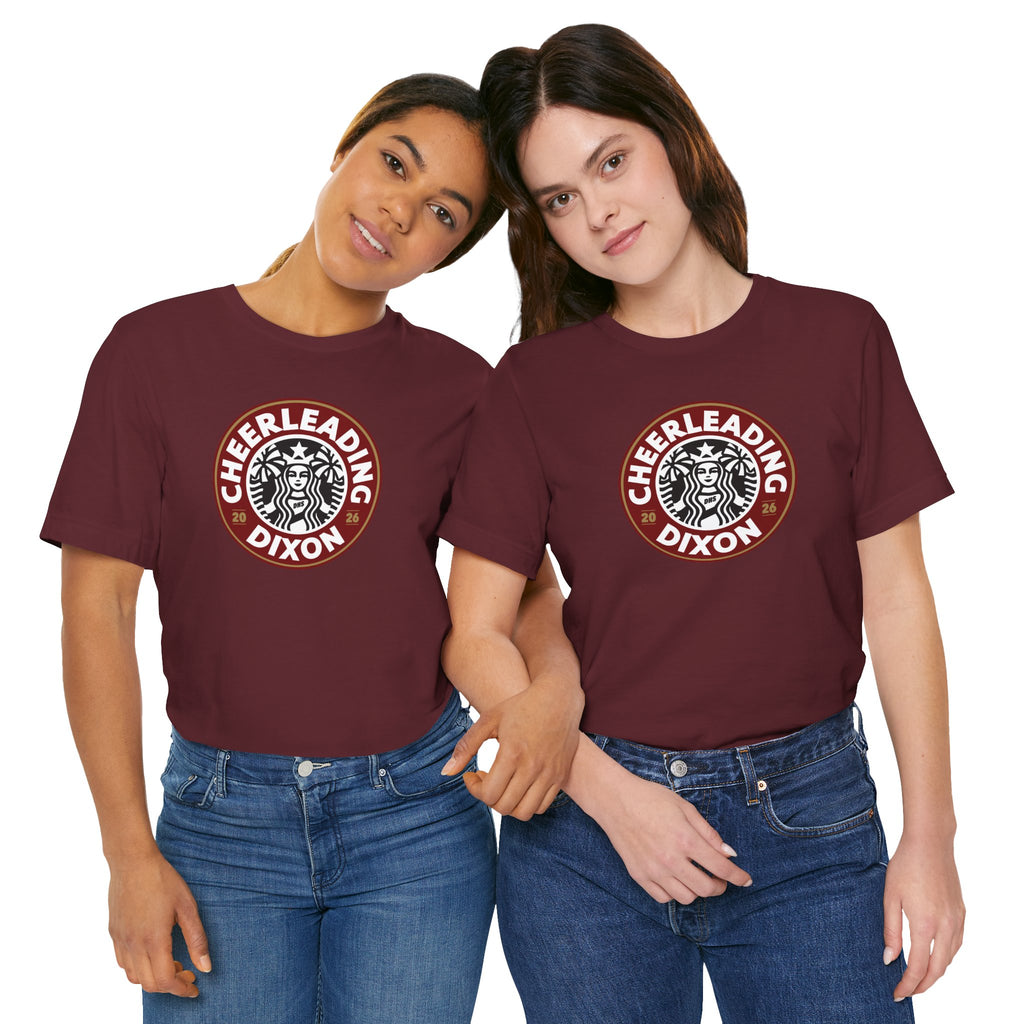 Dixon Cheerleading Starbucks Parody Tshirt