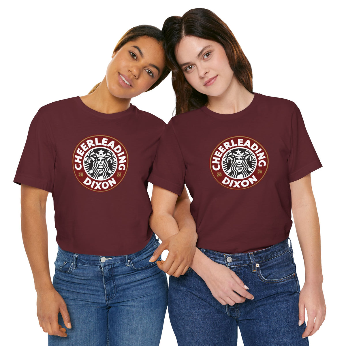 Dixon Cheerleading Starbucks Parody Tshirt