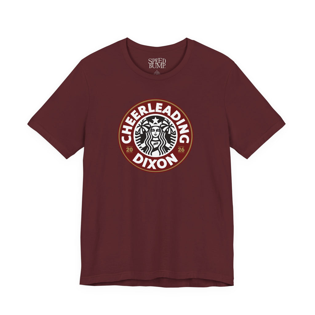 Dixon Cheerleading Starbucks Parody Tshirt