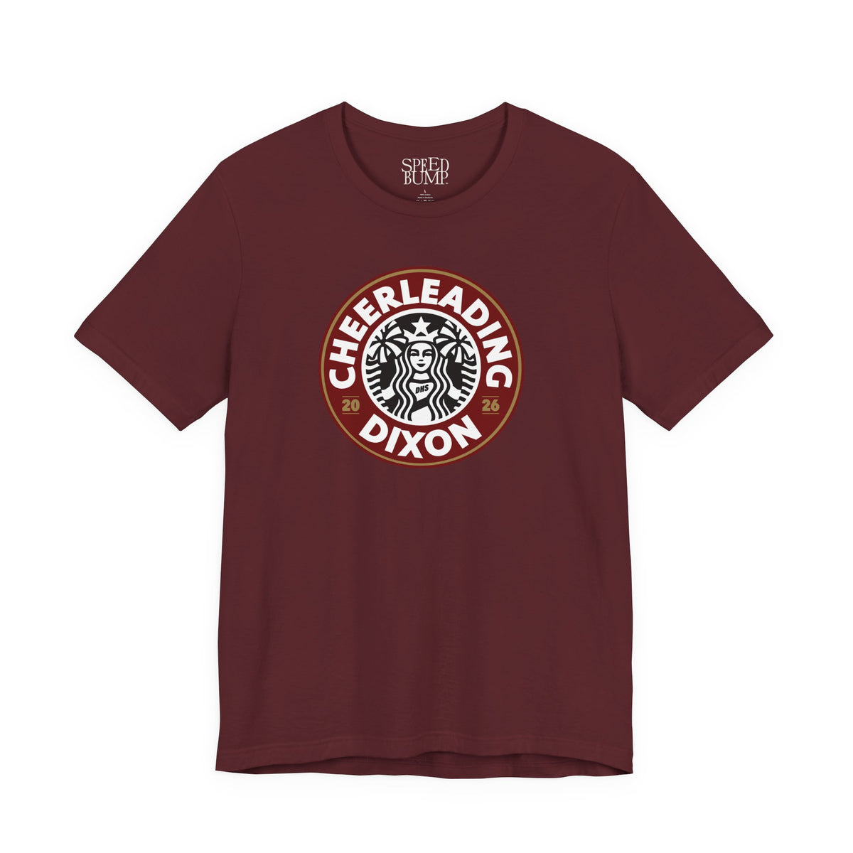 Dixon Cheerleading Starbucks Parody Tshirt