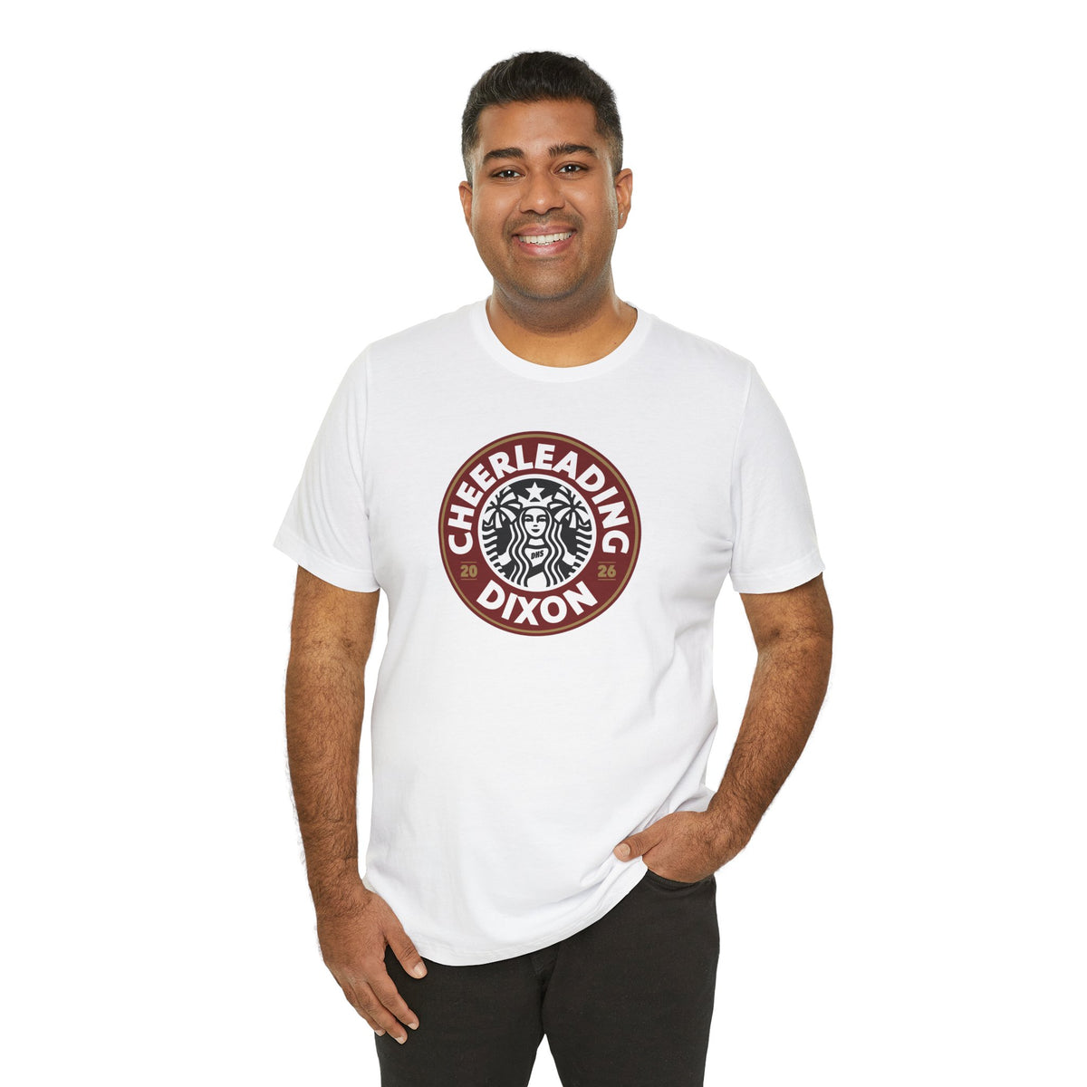 Dixon Cheerleading Starbucks Parody Tshirt