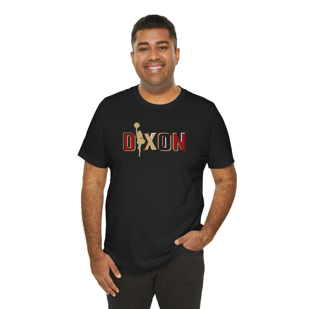 DIXON type with Cheerleader Silhouette