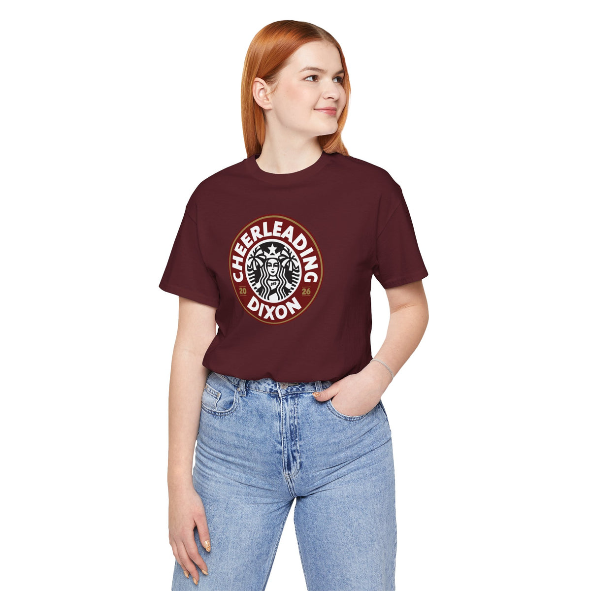Dixon Cheerleading Starbucks Parody Tshirt