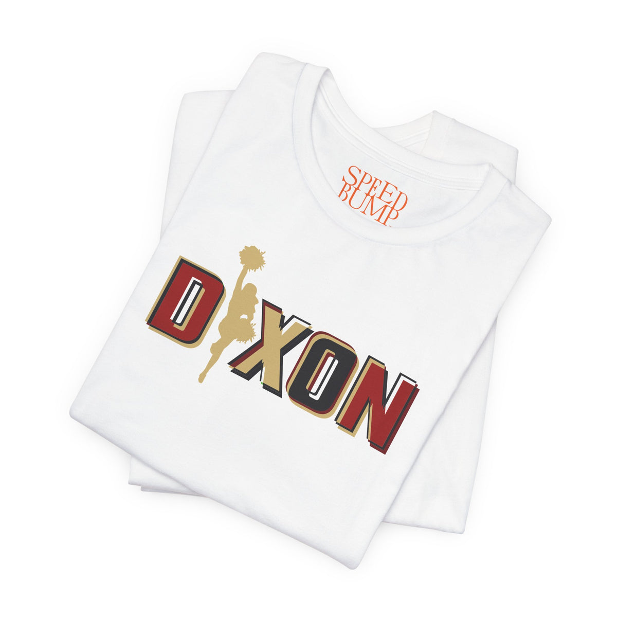 DIXON type with Cheerleader Silhouette