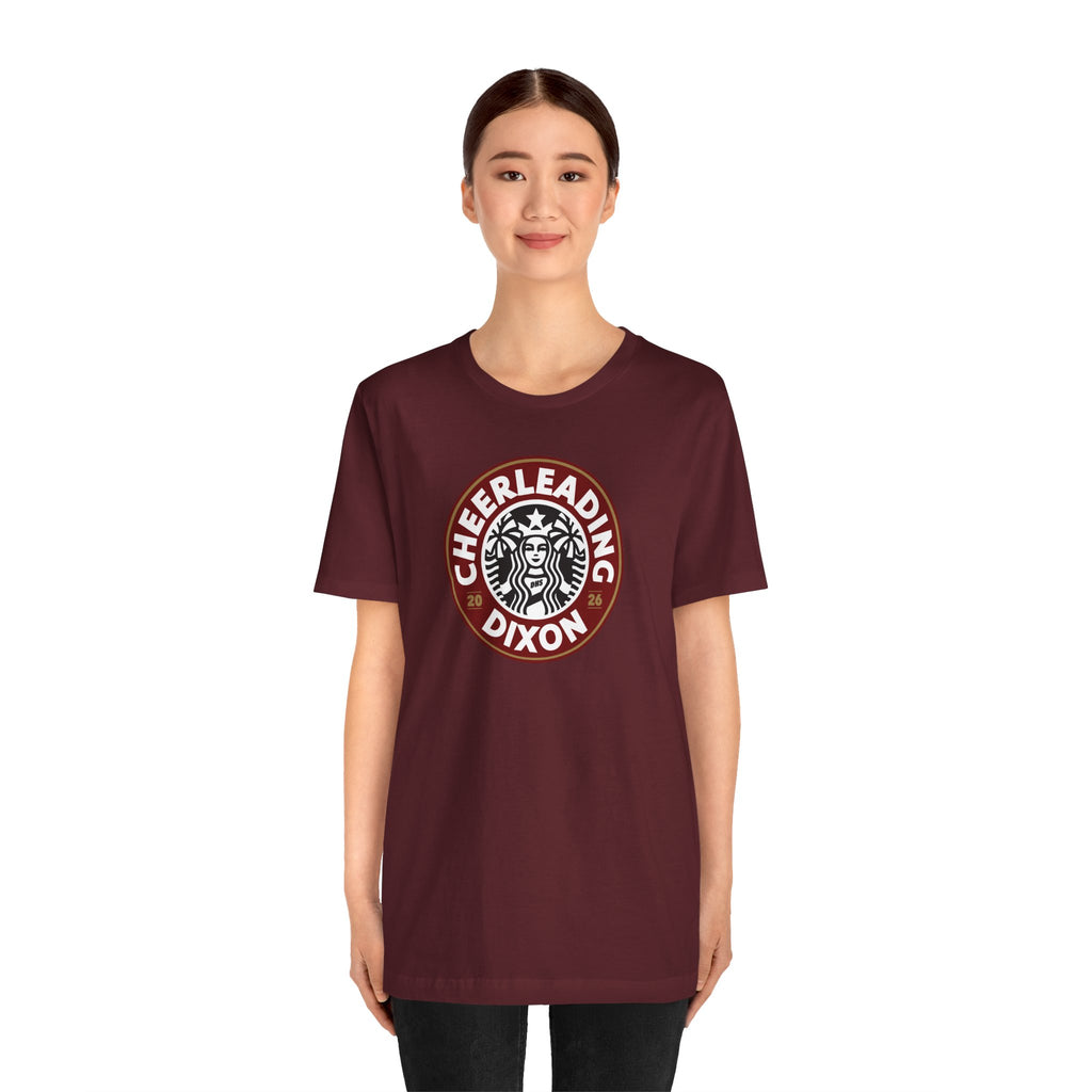 Dixon Cheerleading Starbucks Parody Tshirt