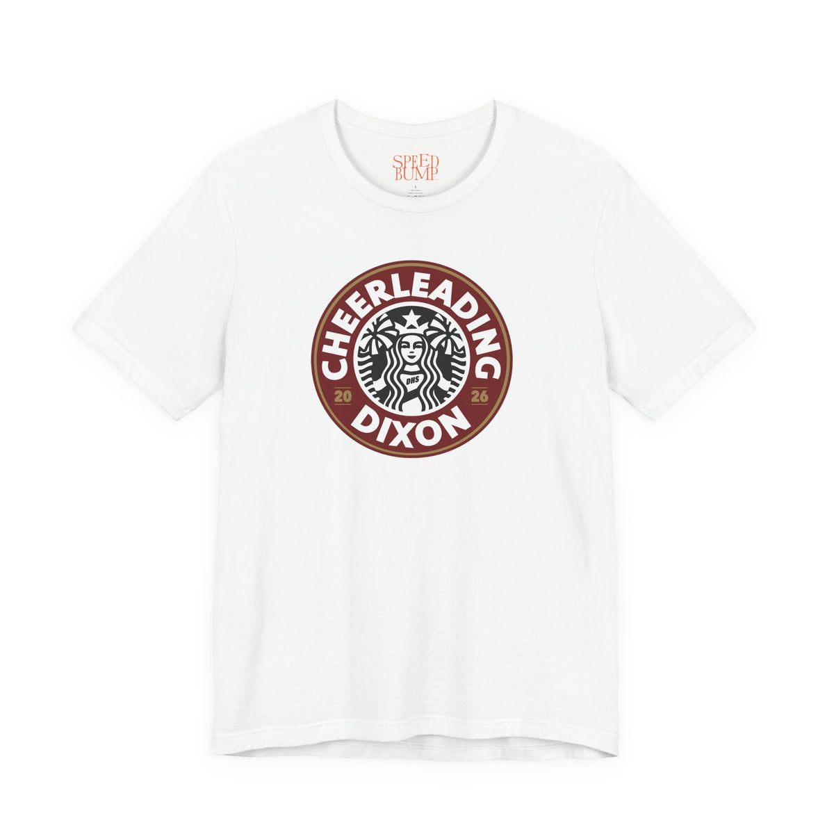 Dixon Cheerleading Starbucks Parody Tshirt