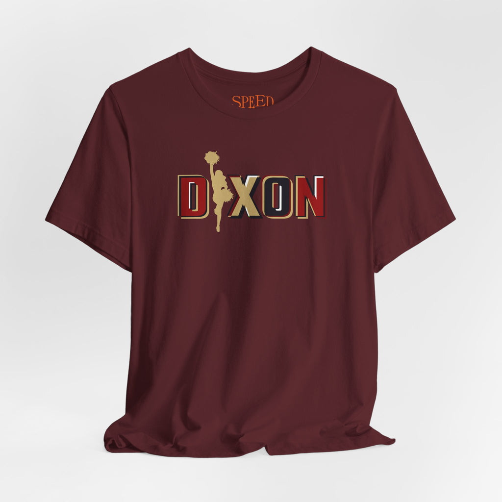 DIXON type with Cheerleader Silhouette