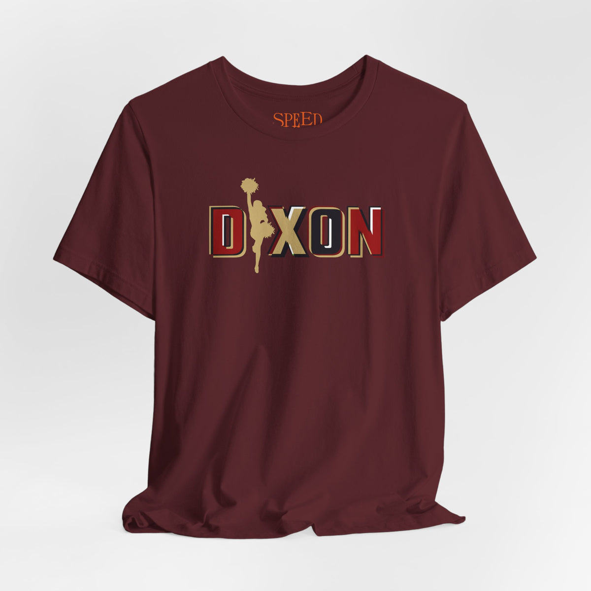 DIXON type with Cheerleader Silhouette
