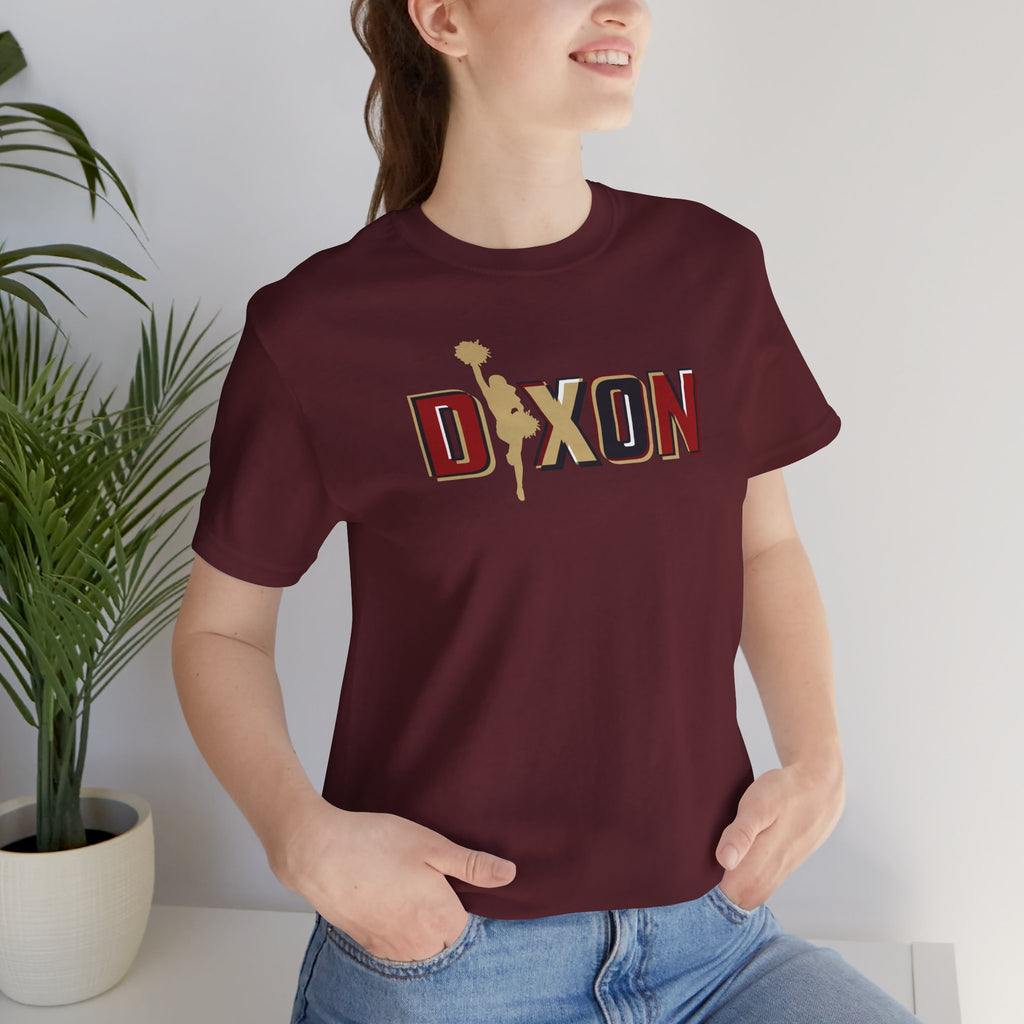 DIXON type with Cheerleader Silhouette