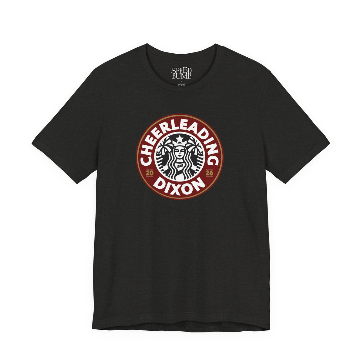 Dixon Cheerleading Starbucks Parody Tshirt