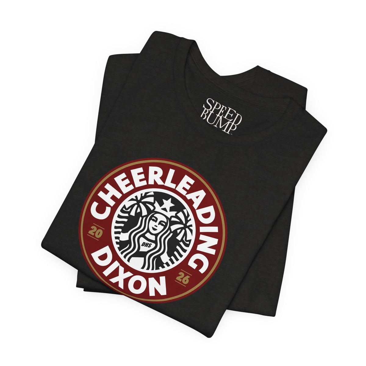 Dixon Cheerleading Starbucks Parody Tshirt