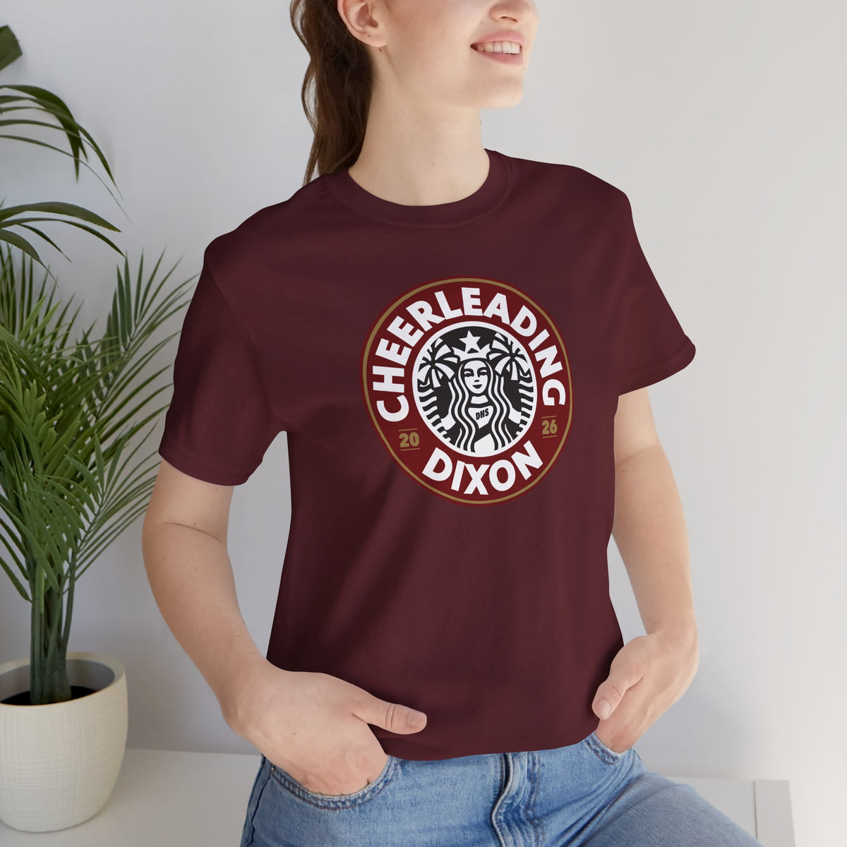 Dixon Cheerleading Starbucks Parody Tshirt