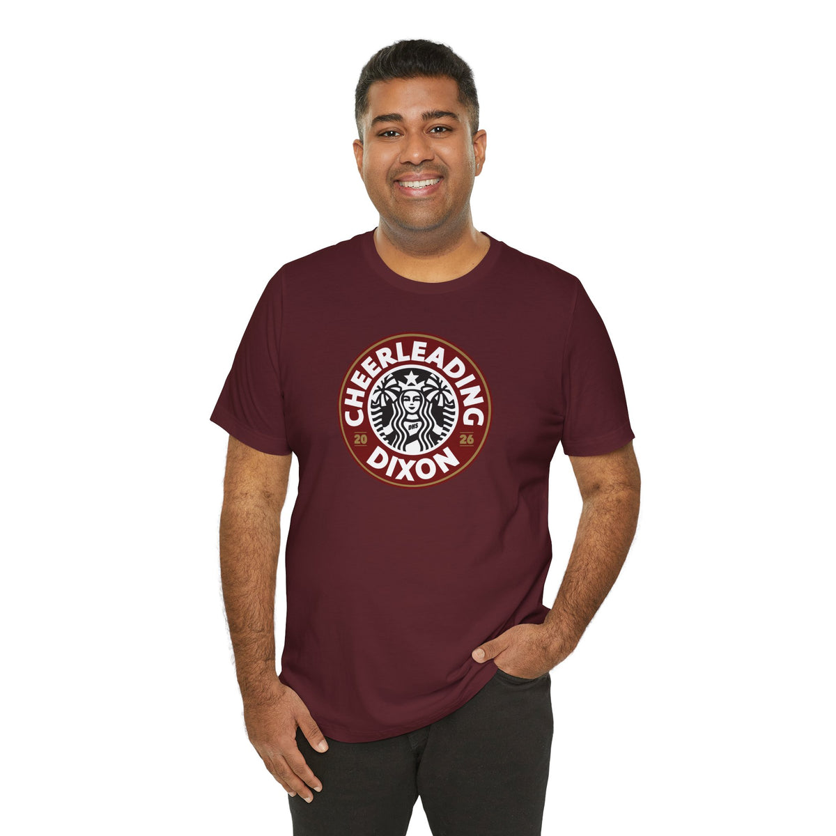 Dixon Cheerleading Starbucks Parody Tshirt