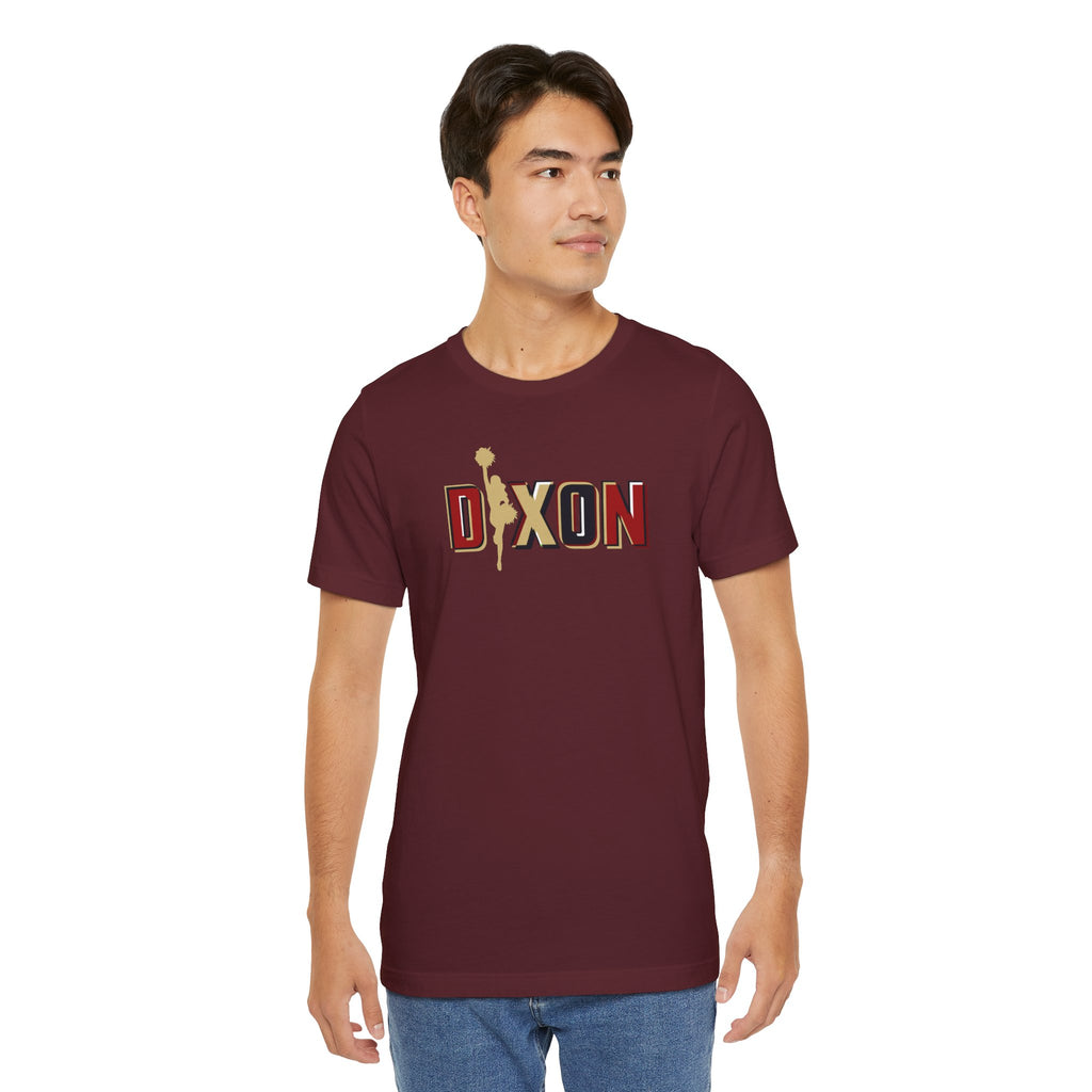 DIXON type with Cheerleader Silhouette